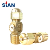 SiAN haute qualité C2H2 vanne de bouteille de gaz fabricant Type d'aiguille QF-36B vanne de réservoir de gaz acétylène