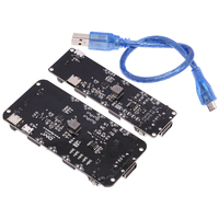 Dual 18650 Lithium Battery Shield V3/V8 Power Bank Module de charge 1 voie 5V/3A 3V/1A Type-C Micro USB pour Raspberry Pi ESP32S