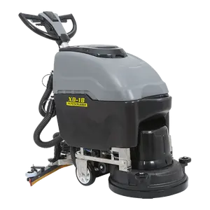 Venda quente Industrial Profissional Compact Floor Scrubber Cleaning Machine Micro Equipamento De Lavagem De Piso Comercial
