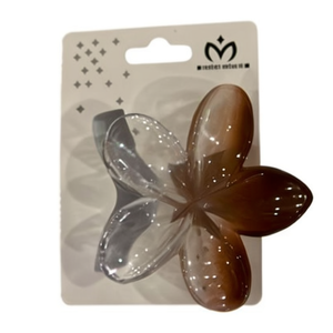 Hair Clip Pinza De Pelo Crystal Flower Shape 12 Pack Fashion Accessory - Product Image 2