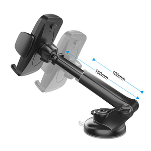 Supporto per <span class=keywords><strong>cellulare</strong></span> regolabile a 360° con <span class=keywords><strong>braccio</strong></span> telescopico, per auto, cruscotto, scrivania, con base a ventosa. - Product Image 5