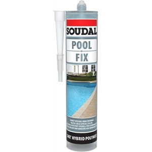 Adhésif d'étanchéité SOUDAL 'POOL STIX' 290 ml - Bleu clair - Product Image 1