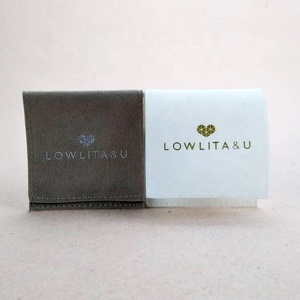 Customized logo Printed Jewelry Purse Packaging Velvet <b>Envelope</b> Pouches Bags for Rings Earrings Necklace Suede Dust Bag Small - Product Image 6
