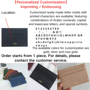 Portafoglio personalizzato da donna in finta pelle con Zip <span class=keywords><strong>e</strong></span> porta carte di credito - Product Image 4