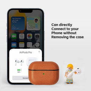 Estuche de Cuero de Lujo para <span class=keywords><strong>Airpods</strong></span> de Apple Airpod <span class=keywords><strong>Pro</strong></span> <span class=keywords><strong>2</strong></span>, Diseño de Diseñador, Gran <span class=keywords><strong>Venta</strong></span>, Accesorios para Auriculares - Product Image 6