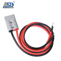 Conectores de arnés de cables 50A 120A 175A 350A Enchufe por encargo M8 Eye Terminal 4AWG 6AWG 8AWG 10AWG Cable 30CM a 10M