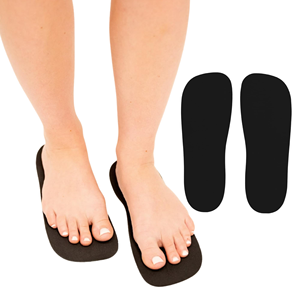 Paquete Económico de 25 Pares de Almohadillas Adhesivas Negras Desechables para Bronceado en Aerosol, Espuma Bronceadora para Spa - Product Image 1