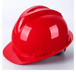 Casque de sécurité de Construction, équipement de protection industrielle, tête ABS HDPE, casquette dure de sécurité