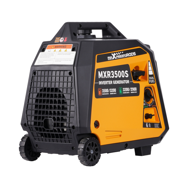 MaXpeedingrods 3.5 3.2 KW Gasoline LPG Inverter Generator Quiet Dual Fuel Parallel for Garden Courtyard Outdoor