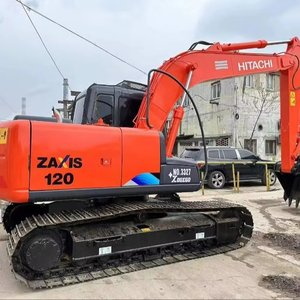 Pelle pelleteuse Hitachi EX120 d'occasion poids en ordre de marche de 12 tonnes avec moteur et composants de la pompe Prix de vente - Product Image 1