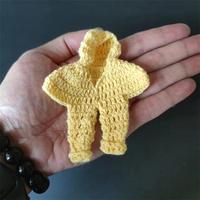 Mini-cadeaux vintage modernes en crochet tricoté, 100 % coton, pour décoration de baby shower, cadeau DIY, fête de baptême, chocolat