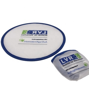 Disques volants pliables en polyester et nylon écologiques, imprimés en sérigraphie, certifiés <span class=keywords><strong>CE</strong></span>, taille personnalisable 20 cm, promotionnels - Product Image 2