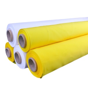 Trắng Vàng 100% Nylon Polyester Lụa Màn Hình In Ấn Lưới Bolting Vải Cho Dệt In Ấn - Product Image 1