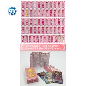 2 estilos 59 Uds <span class=keywords><strong>Cardcaptor</strong></span> <span class=keywords><strong>Sakura</strong></span> Clow tarjeta Cosplay Prop KINOMOTO <span class=keywords><strong>SAKURA</strong></span> TCG naipes - Product Image 3