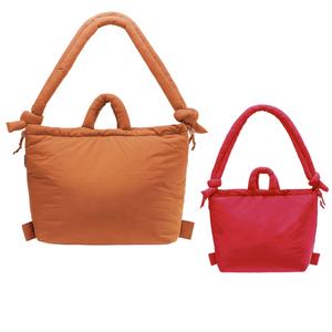 Útil bolso de mano de poliéster sublimación en blanco inflado bolso de compras costoso <span class=keywords><strong>agosto</strong></span> útil bolsas de diseñador - Product Image 1