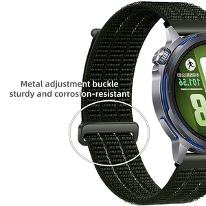 Correa de reloj Upro Premium Cloud-feel de nailon elástico para Huawei Watch GT Runner, transpirable, de 18 mm, 20 mm, 22 mm, de dos piezas. - Product Image 2