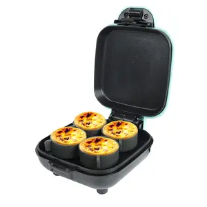 Processing customized home breakfast machine replaceable model egg tart machine waffle LOGO custom breakfast maker