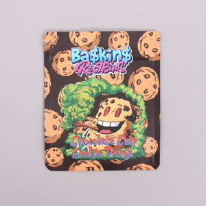 Soft Touch Custom 3.5 Bags ice Candy Packaging High Quality Bags Candy Bags Mylar Candy Bags for Party Pink 28g Mylar Bags - Product Image 1