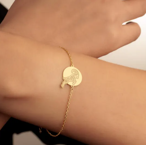 Bracelet zodiaque <span class=keywords><strong>Bélier</strong></span> plaqué or 18 carats personnalisé <span class=keywords><strong>bélier</strong></span> astrologie délicate <span class=keywords><strong>Horoscope</strong></span> charme signe étoile bijoux en gros de haute qualité - Product Image 3