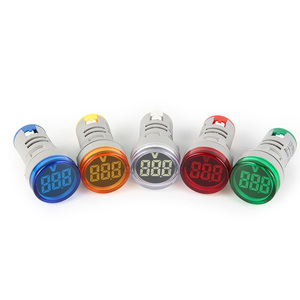Mini Loại hiển thị kỹ thuật số LED tín hiệu điện áp ánh sáng vôn kế chỉ số - Product Image 1