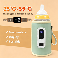 Chauffe-biberon portable USB pour eau chaude et lait, idéal pour l'alimentation en extérieur des bébés