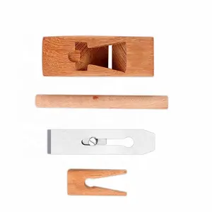 DIY Small Wood Planer Woodworking Hand Plane Flat Bottom Edge Planer Blades Woodworking Plane for Carpenter Woodcraft Tool