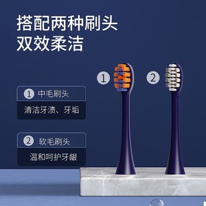 Cepillo de Dientes Eléctrico Sónico con Levitación Magnética, 31000 Ppm, Recargable, Resistente al Agua IPX7, Aleación de Aluminio, para Adultos y Parejas - Product Image 3
