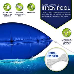 Coussin de <span class=keywords><strong>piscine</strong></span> 200x400 cm Coussin d'air d'hiver avec <span class=keywords><strong>kit</strong></span> de réparation, coussin d'hiver avec soupape de sécurité - Product Image 2