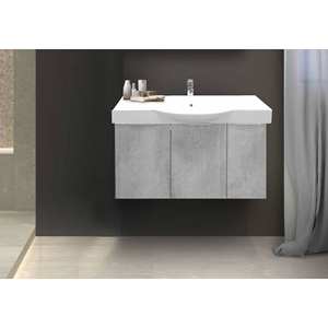 Base suspendida para baño, modelo MOD. B201 CM 95 BETON - Product Image 1