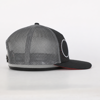 Casquette Trucker 5 Panneaux Haute Qualité en Gros avec Patch Tissé Personnalisé, Chapeau en Maille à Trous Circulaires pour le Sport, Performance Classique pour Hommes, Gorras