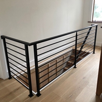 Ace Design Simple pour les escaliers en fer Rampe d'escalier en fer Images Rampe en fer forgé