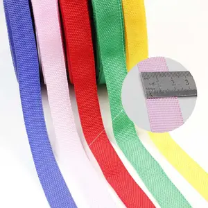 Venta al por mayor de correas de alta calidad de 20mm, 25mm, 38mm, 50mm de color, cinta de polipropileno PP personalizada para bolsos