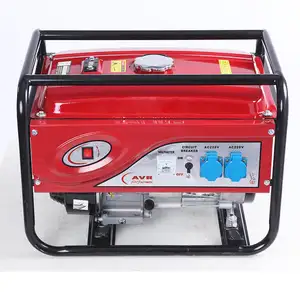 Generador de gasolina de 2.5kw fuente de alimentación de reserva doméstica