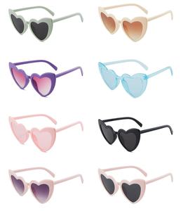 Nicroオリジナル工場ハート型サングラスレトロなカラフルな大きなフレームのサングラス写真小道具独身パーティーウェディングギフト - Product Image 6