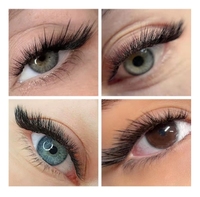 Cils individuels L+/LC/LD/LU(M) Curl, cils naturels en soie mate, extensions de cils, faux cils