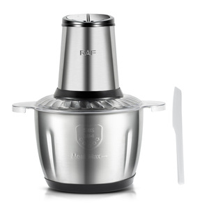 Hachoir à viande électrique multifonctionnel 3L grande capacité, trancheuse, écologique, classe énergétique A, ustensile de cuisine - Product Image 6