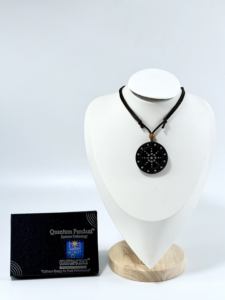 Collar de piedra de energía de girasol-Escalar Quantum para protección EMF, regalo para niños y <span class=keywords><strong>adultos</strong></span>, colgante de Salud de turmalina de masaje - Product Image 4