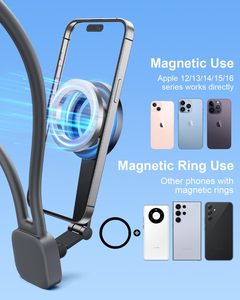 Waterproof Neck Phone <strong>Holder</strong> POV Cell Stand for Video Vlog Selfie Hands-Free Chest Tripod Mount Mobile Phone Recording Features - Product Image 4