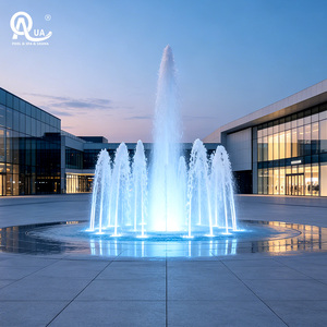 Fuente musical danzante de gran escala Water Crown, equipo de chorro de agua de acero inoxidable completo para plaza o lugar turístico. - Product Image 1