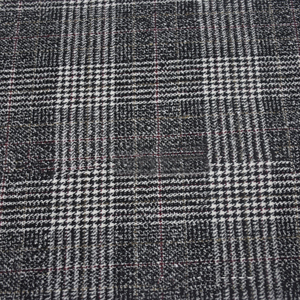 <span class=keywords><strong>Tissu</strong></span> en <span class=keywords><strong>laine</strong></span> Tweed à carreaux de couleur marron <span class=keywords><strong>et</strong></span> noir, 100 Tweed <span class=keywords><strong>pour</strong></span> jupe - Product Image 2