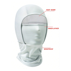 Pasamontañas de Invierno Estilo Europeo Personalizado, para Deportes al Aire Libre, Motociclismo, Cortavientos, Impermeable, Transpirable, Antipolvo, Protector de Cuello - Product Image 2