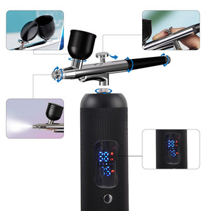 Bút phun sơn điện cầm tay ba tốc độ, tạo hiệu ứng gradient, dùng cho làm đẹp, vẽ tranh, phun màu, xăm hình, làm móng, tạo hiệu ứng ombre - Product Image 1