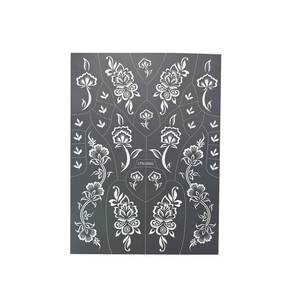 Pochoirs de tatouage au henné de grande taille pour la main, le pied et le corps, modèles de pochoirs temporaires au henné creux et imperméables pour <span class=keywords><strong>peinture</strong></span> sur écran, Mehndi - Product Image 3