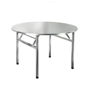 Dinning Table Garden Aluminum Folding Oversize French Metal Style Time Living Room Outdoor Table mesas