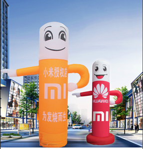 2.5mh biểu tượng tùy chỉnh Inflatable đường hướng dẫn người đàn ông Inflatable búp bê mô hình cho cửa hàng điện thoại mở hoặc quảng cáo - Product Image 4