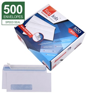 Haute qualité # 10 enveloppes de sécurité à fenêtre, enveloppes autocollantes - Product Image 2