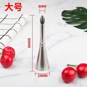 Thép Không Gỉ Vòi Phun Bánh Kem Puff Trang Trí Nhỏ Pastry Icing Piping Tool Bánh Trang Trí Mẹo - Product Image 2