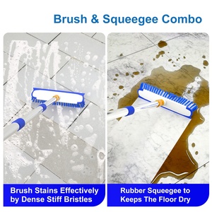 Outil de nettoyage de brosse d'écart de Offre Spéciale brosse de nettoyage rotative à 360 degrés <span class=keywords><strong>balai</strong></span> <span class=keywords><strong>rotatif</strong></span> <span class=keywords><strong>sans</strong></span> <span class=keywords><strong>fil</strong></span> magique <span class=keywords><strong>balai</strong></span> en aluminium avec poils - Product Image 6