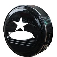 Housse de roue de secours universelle de haute qualité en ABS premium TS-BT-052 pour Toyota PRADO 1998-2007, différentes tailles