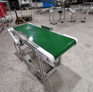 Esd çelik tel plastik alüminyum taşıma konveyör bandı bölme modüler tasarlanmış esnek montaj hattı tezgah ayarlanabilir - Product Image 2